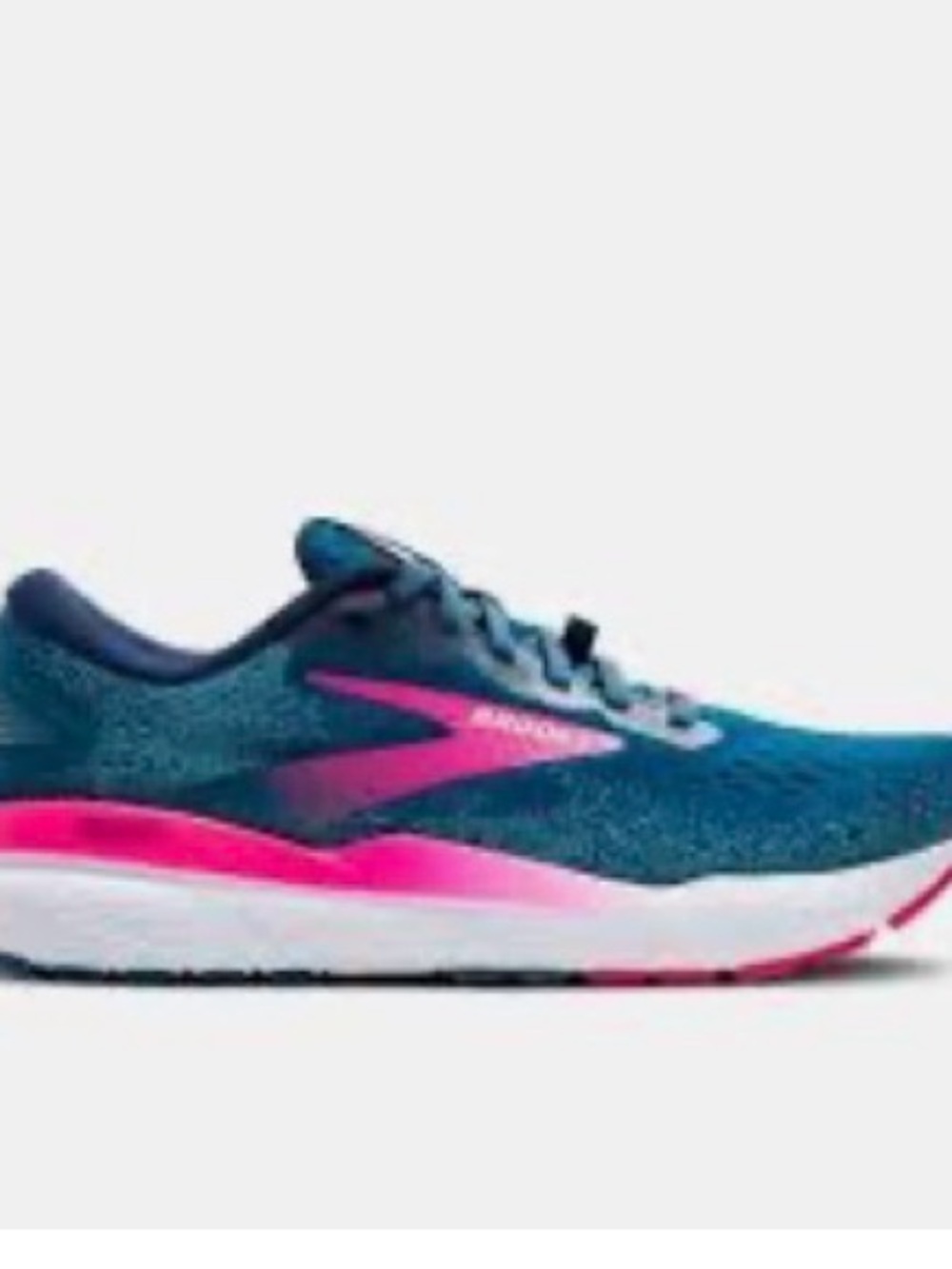 Brooks Ghost 16 GTX Waterproof Teal and Pink Running Shoe